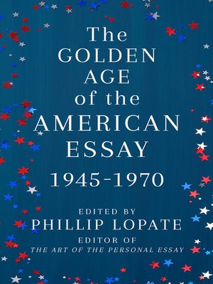 cover image of The Golden Age of the American Essay